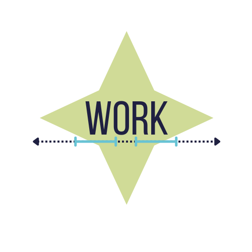 icon that says work